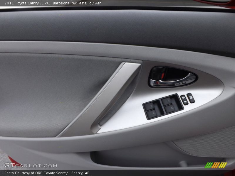 Barcelona Red Metallic / Ash 2011 Toyota Camry SE V6