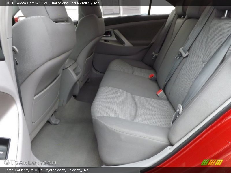 Barcelona Red Metallic / Ash 2011 Toyota Camry SE V6