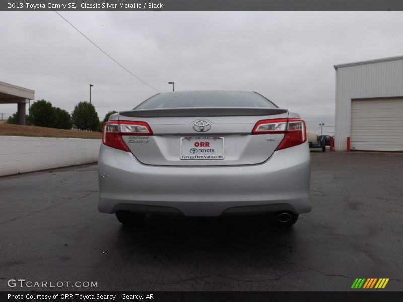 Classic Silver Metallic / Black 2013 Toyota Camry SE