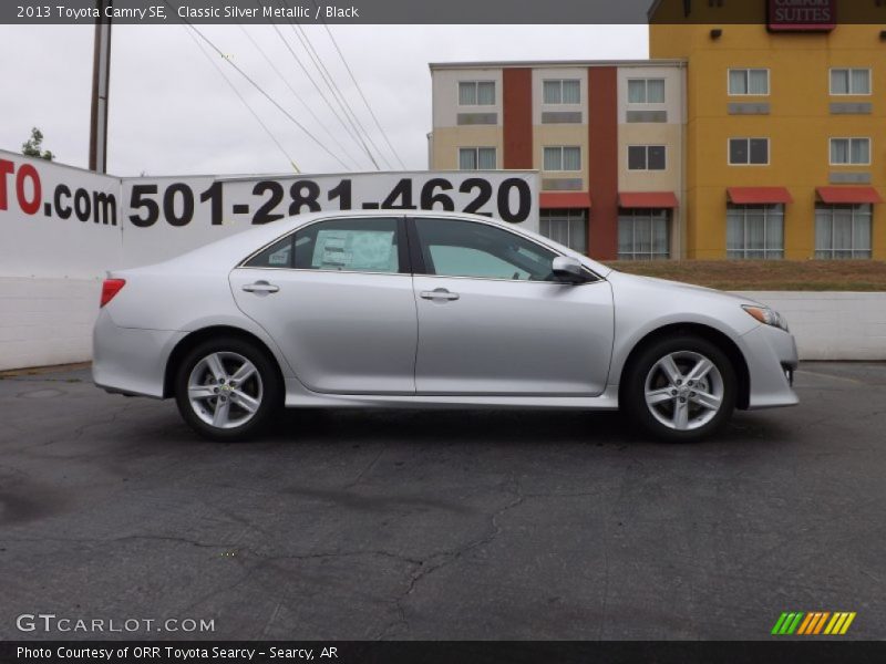 Classic Silver Metallic / Black 2013 Toyota Camry SE