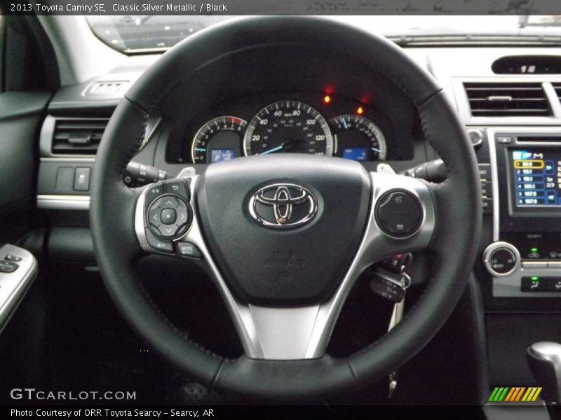Classic Silver Metallic / Black 2013 Toyota Camry SE