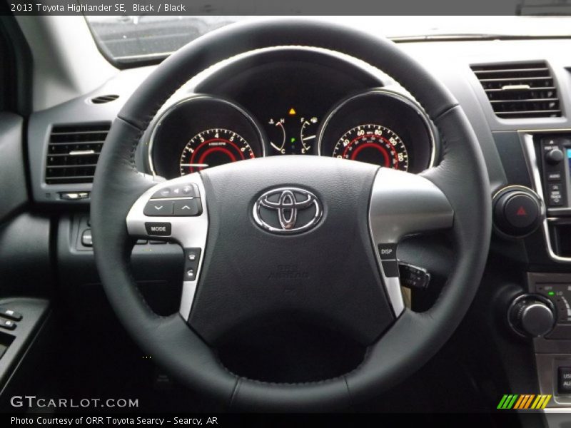  2013 Highlander SE Steering Wheel