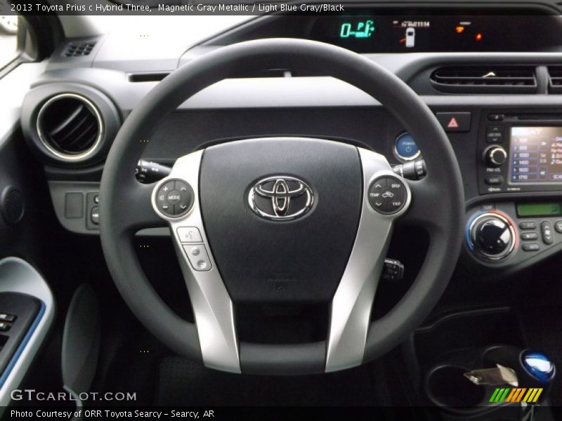  2013 Prius c Hybrid Three Steering Wheel