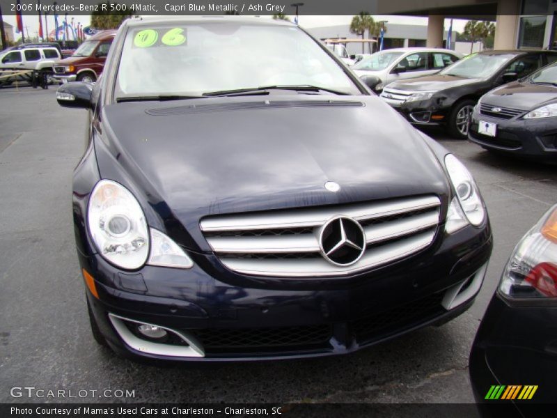 Capri Blue Metallic / Ash Grey 2006 Mercedes-Benz R 500 4Matic