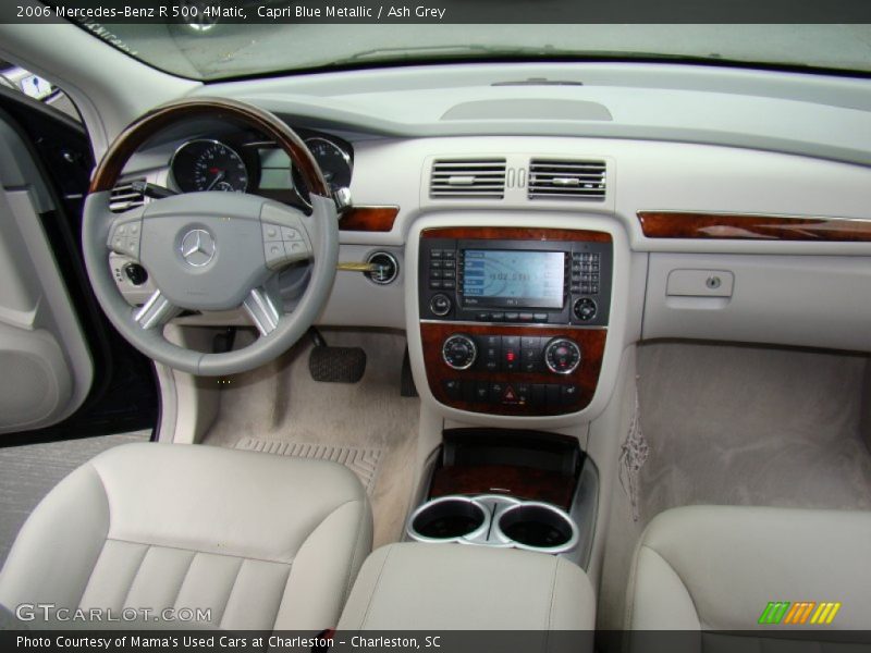 Capri Blue Metallic / Ash Grey 2006 Mercedes-Benz R 500 4Matic