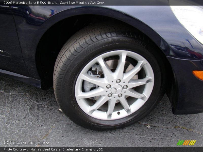 Capri Blue Metallic / Ash Grey 2006 Mercedes-Benz R 500 4Matic