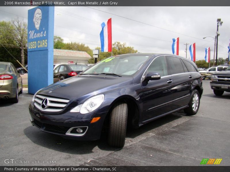 Capri Blue Metallic / Ash Grey 2006 Mercedes-Benz R 500 4Matic