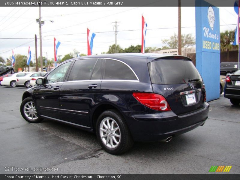 Capri Blue Metallic / Ash Grey 2006 Mercedes-Benz R 500 4Matic