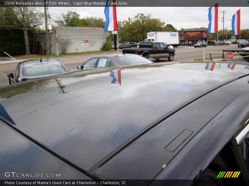 Capri Blue Metallic / Ash Grey 2006 Mercedes-Benz R 500 4Matic