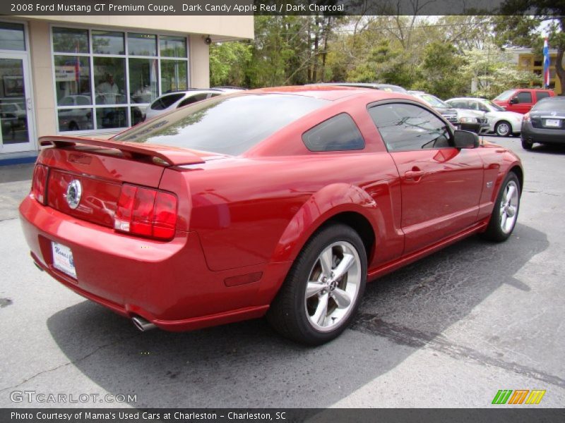 Dark Candy Apple Red / Dark Charcoal 2008 Ford Mustang GT Premium Coupe