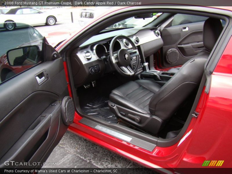 Dark Candy Apple Red / Dark Charcoal 2008 Ford Mustang GT Premium Coupe