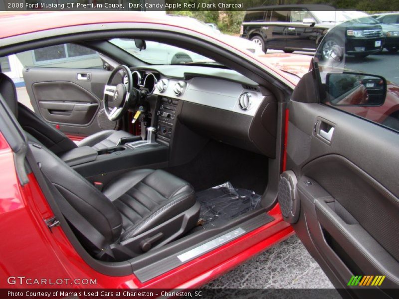 Dark Candy Apple Red / Dark Charcoal 2008 Ford Mustang GT Premium Coupe