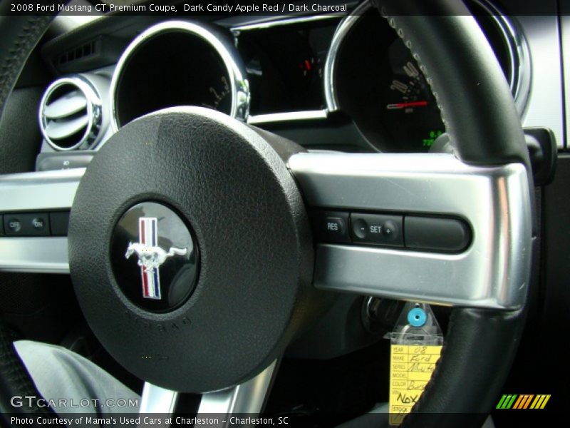 Dark Candy Apple Red / Dark Charcoal 2008 Ford Mustang GT Premium Coupe