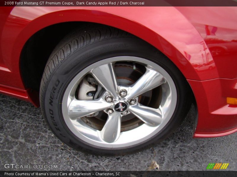 Dark Candy Apple Red / Dark Charcoal 2008 Ford Mustang GT Premium Coupe