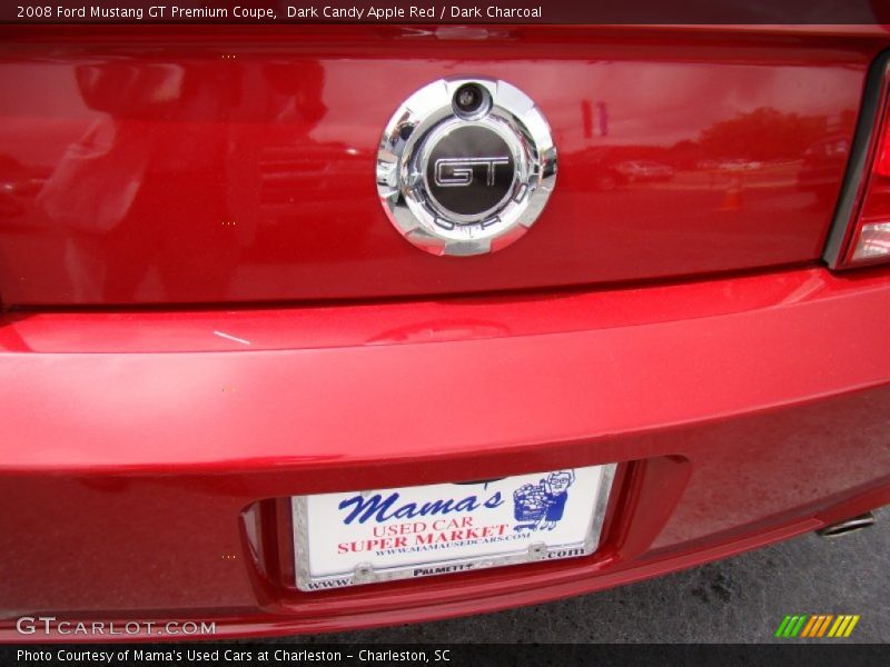 Dark Candy Apple Red / Dark Charcoal 2008 Ford Mustang GT Premium Coupe