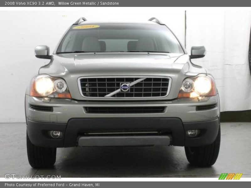 Willow Green Metallic / Sandstone 2008 Volvo XC90 3.2 AWD