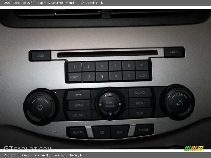 Controls of 2008 Focus SE Coupe