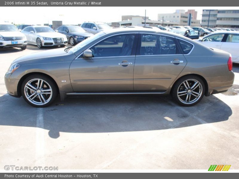 Umbria Gray Metallic / Wheat 2006 Infiniti M 35 Sedan