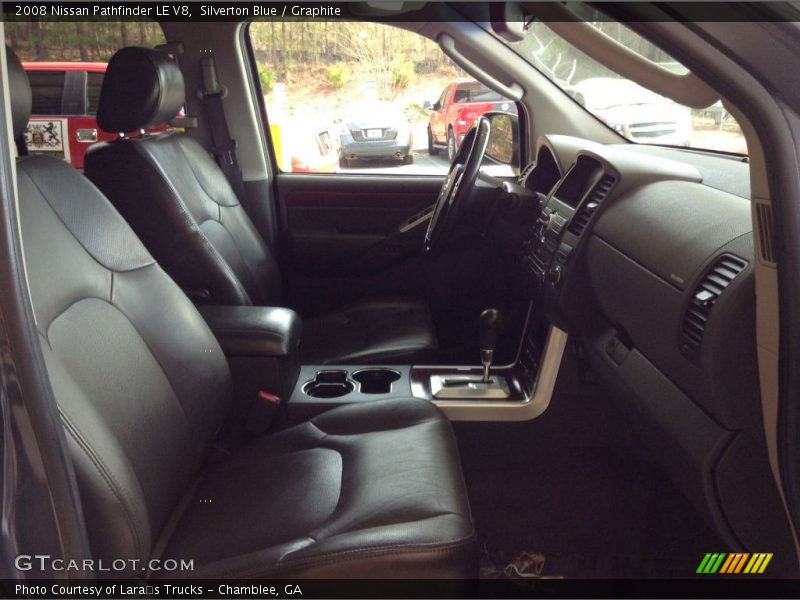Silverton Blue / Graphite 2008 Nissan Pathfinder LE V8