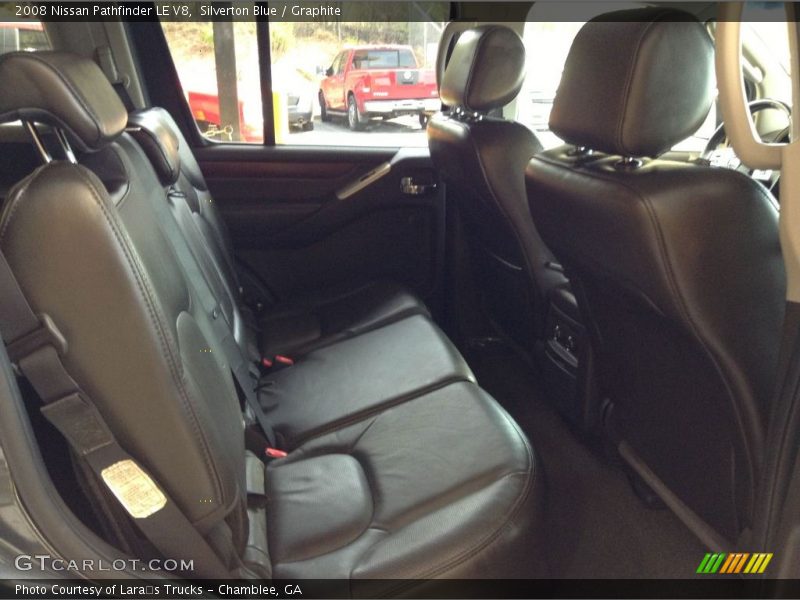 Silverton Blue / Graphite 2008 Nissan Pathfinder LE V8