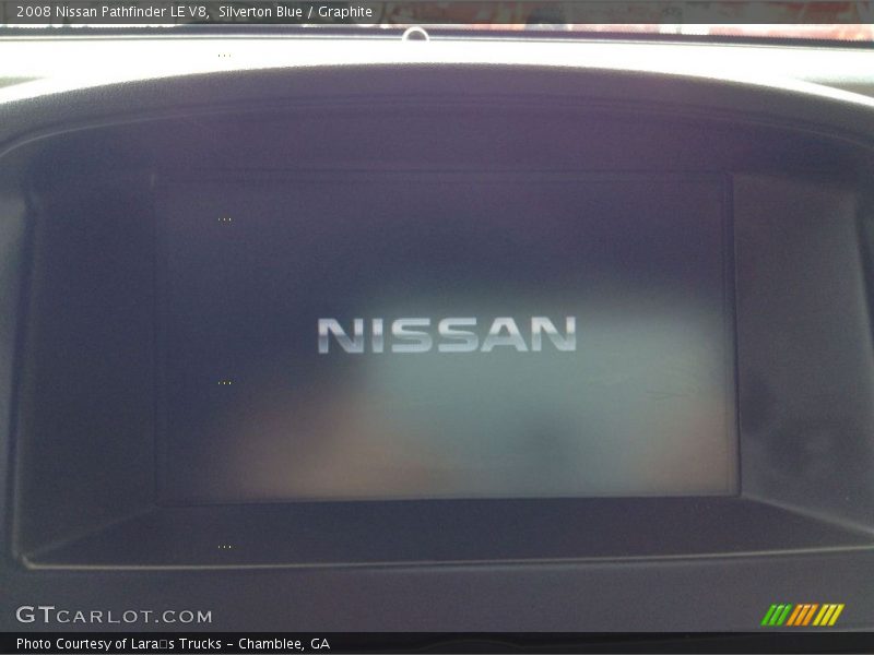 Silverton Blue / Graphite 2008 Nissan Pathfinder LE V8