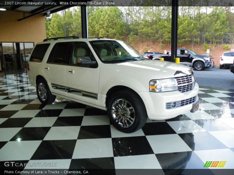 White Chocolate Tri-Coat / Stone 2007 Lincoln Navigator Luxury