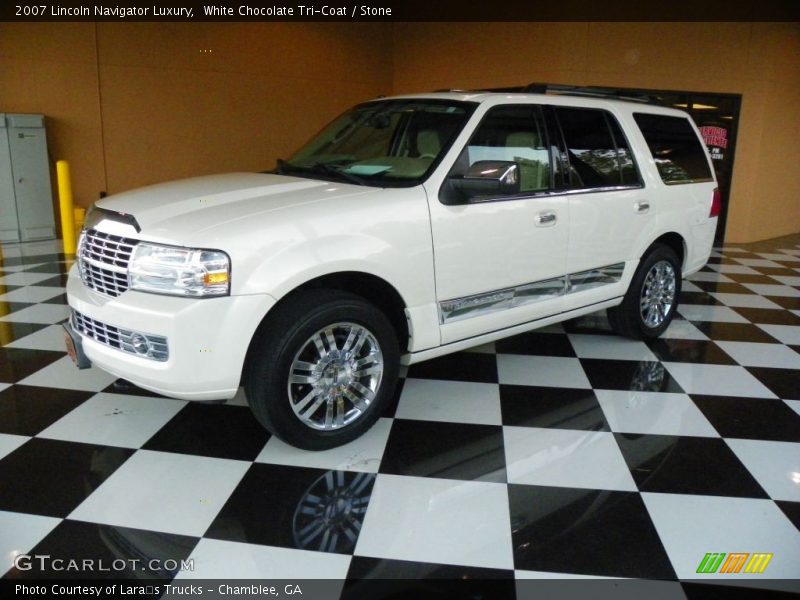 White Chocolate Tri-Coat / Stone 2007 Lincoln Navigator Luxury