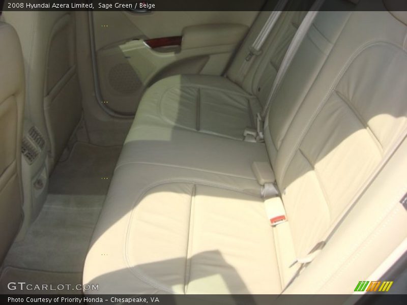 Sage Green / Beige 2008 Hyundai Azera Limited