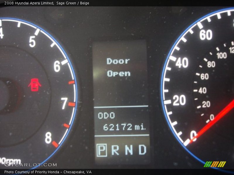 Sage Green / Beige 2008 Hyundai Azera Limited