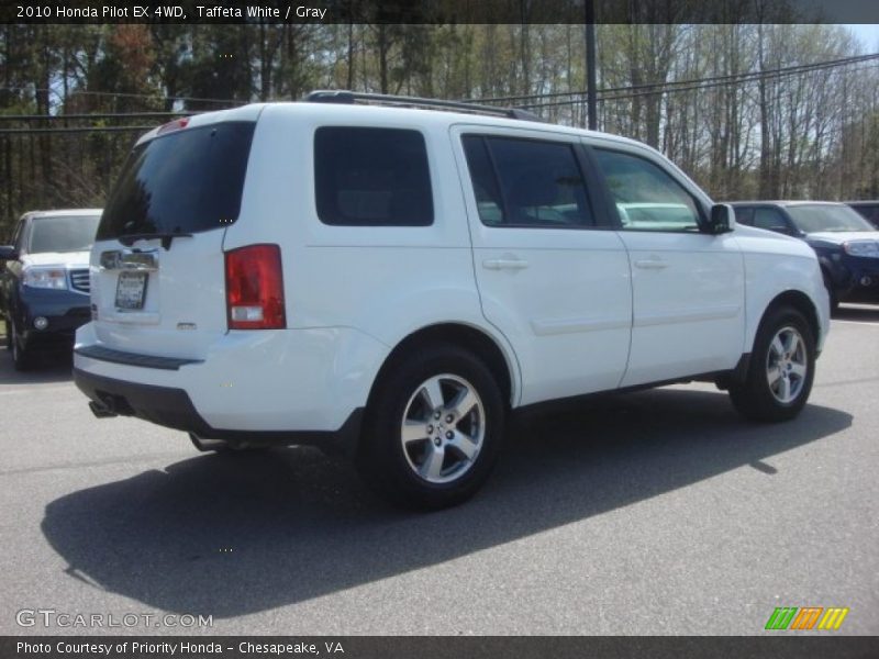 Taffeta White / Gray 2010 Honda Pilot EX 4WD