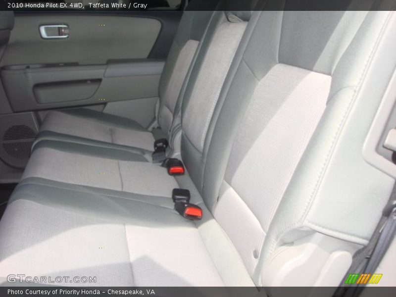 Taffeta White / Gray 2010 Honda Pilot EX 4WD