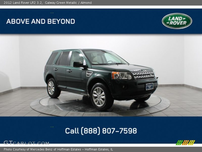 Galway Green Metallic / Almond 2012 Land Rover LR2 3.2
