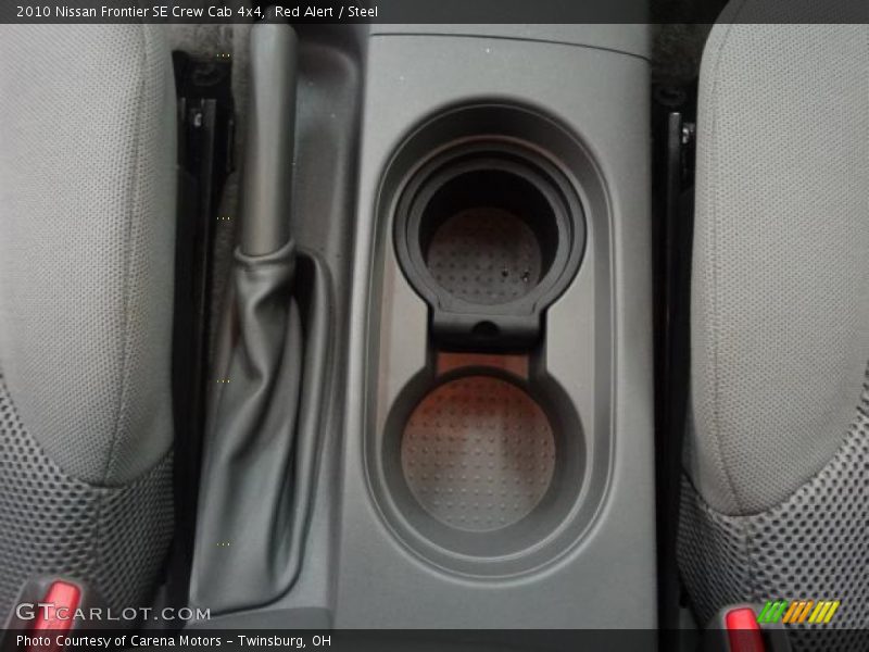 Red Alert / Steel 2010 Nissan Frontier SE Crew Cab 4x4
