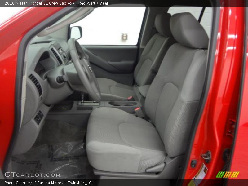 Red Alert / Steel 2010 Nissan Frontier SE Crew Cab 4x4