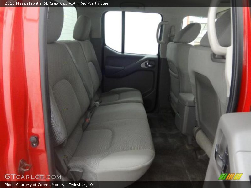 Red Alert / Steel 2010 Nissan Frontier SE Crew Cab 4x4
