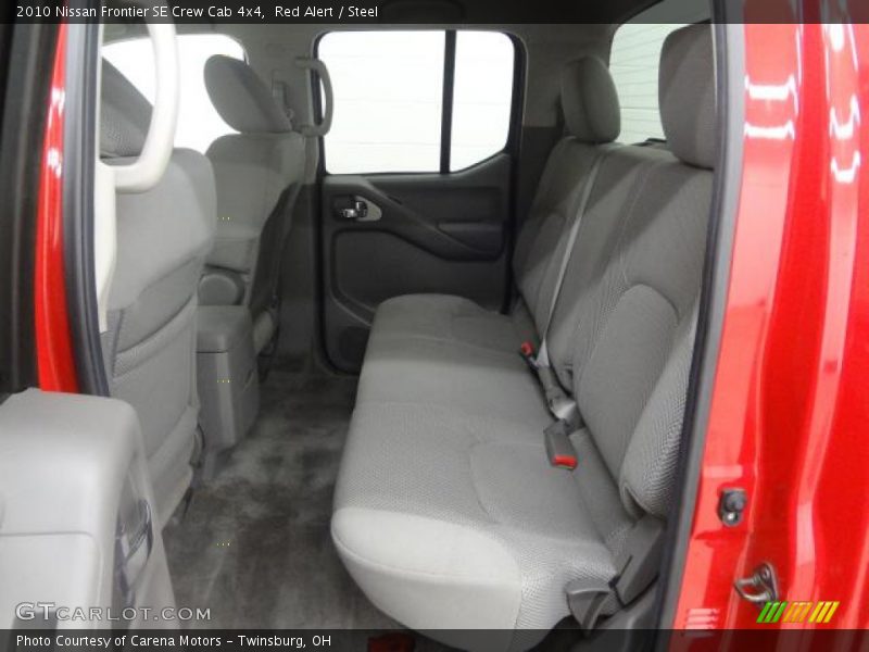 Red Alert / Steel 2010 Nissan Frontier SE Crew Cab 4x4