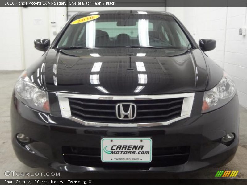 Crystal Black Pearl / Black 2010 Honda Accord EX V6 Sedan