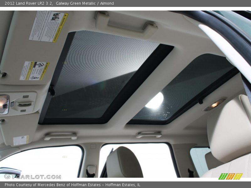 Galway Green Metallic / Almond 2012 Land Rover LR2 3.2