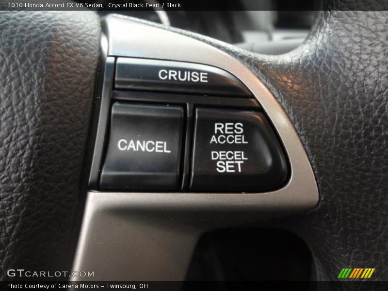 Controls of 2010 Accord EX V6 Sedan