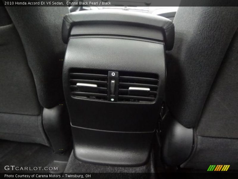 Crystal Black Pearl / Black 2010 Honda Accord EX V6 Sedan