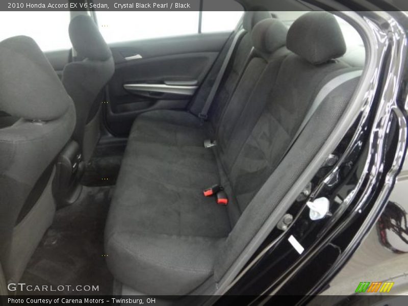 Rear Seat of 2010 Accord EX V6 Sedan