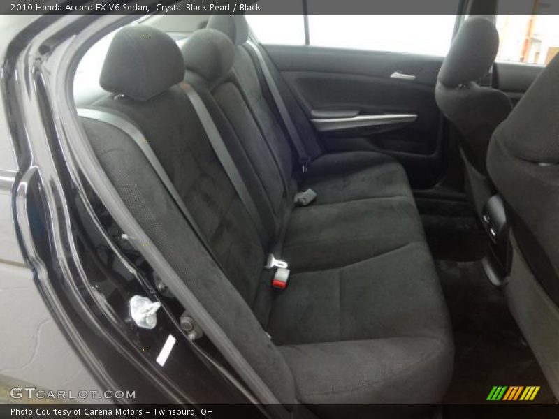 Crystal Black Pearl / Black 2010 Honda Accord EX V6 Sedan