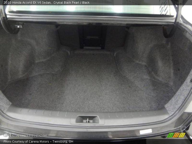  2010 Accord EX V6 Sedan Trunk
