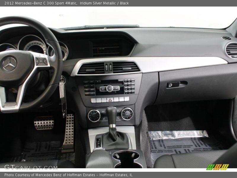 Iridium Silver Metallic / Black 2012 Mercedes-Benz C 300 Sport 4Matic