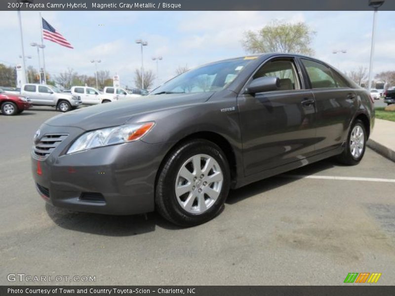 Magnetic Gray Metallic / Bisque 2007 Toyota Camry Hybrid