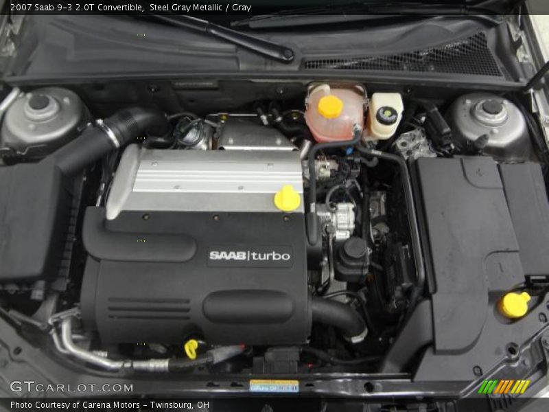  2007 9-3 2.0T Convertible Engine - 2.0 Liter Turbocharged DOHC 16V 4 Cylinder