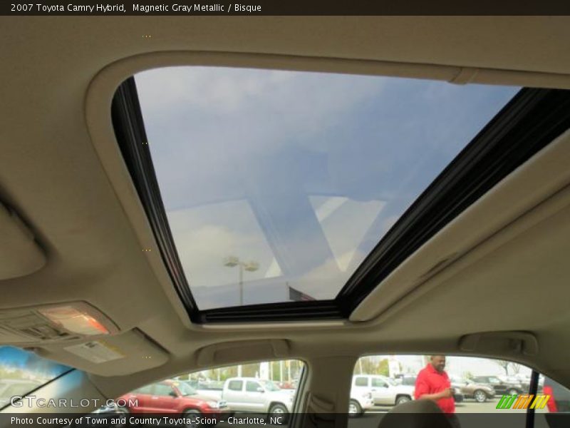 Magnetic Gray Metallic / Bisque 2007 Toyota Camry Hybrid