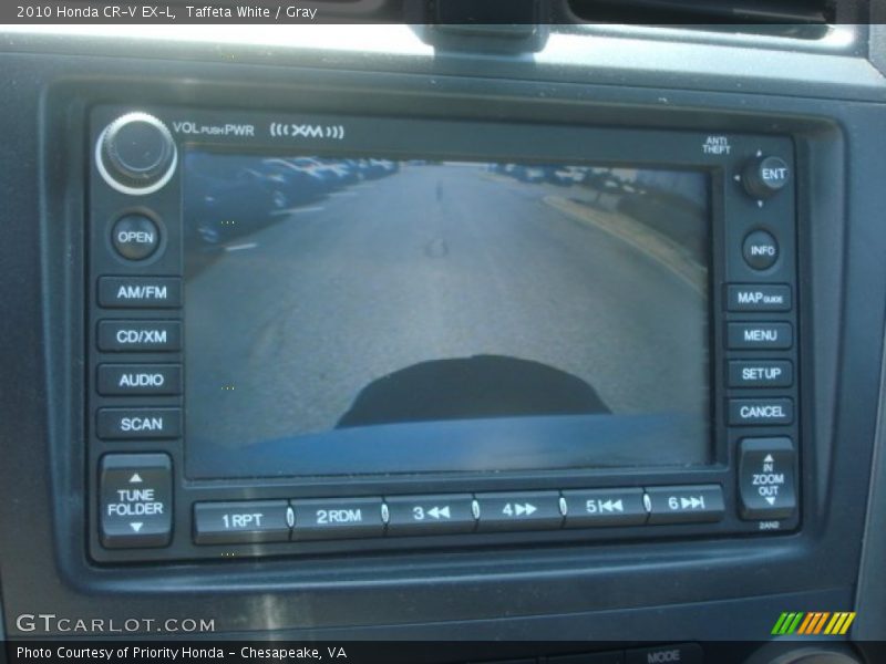 Taffeta White / Gray 2010 Honda CR-V EX-L