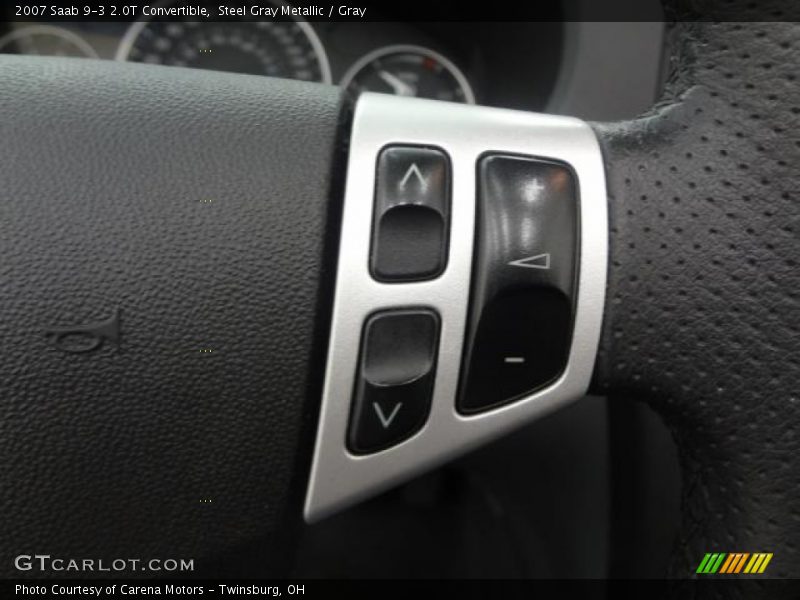 Controls of 2007 9-3 2.0T Convertible