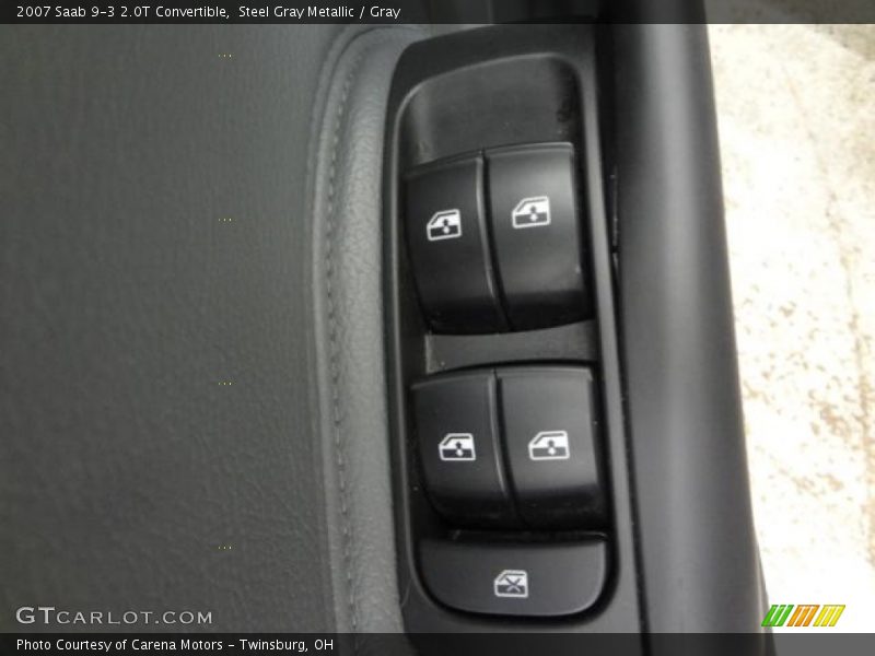 Controls of 2007 9-3 2.0T Convertible